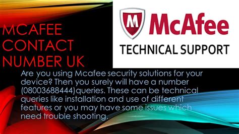 mcafee contact number uk cancellations.